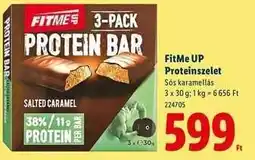 Lidl FitMe UP Proteinszelet ajánlat
