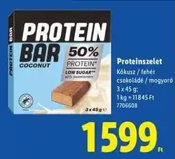 Lidl Proteinszelet ajánlat