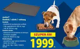 Lidl zoofari Etetőtál / alátét / szőnyeg ajánlat