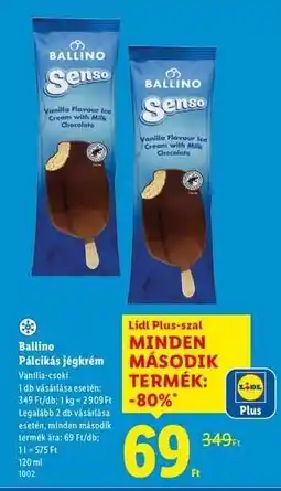 Lidl BALLINO Pálcikás jégkrém ajánlat