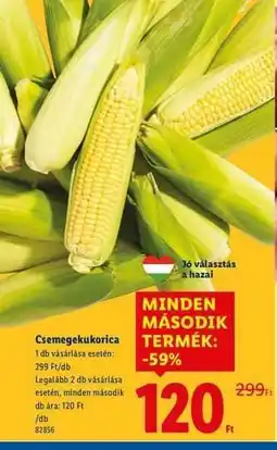 Lidl Csemegekukorica ajánlat