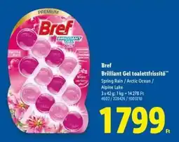 Lidl Bref Brilliant Gel toalettfrissítő ajánlat