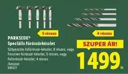 Lidl PARKSIDE Speciális fúrószárkészlet ajánlat