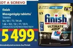 Lidl FINISH Mosogatógép-tabletta ajánlat