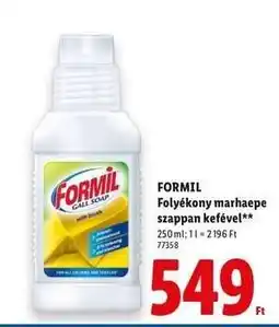 Lidl FORMIL ajánlat