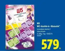 Lidl W5 WC-tisztító és -illatosító ajánlat