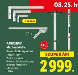 Lidl PARKSIDE Mérőeszközök ajánlat