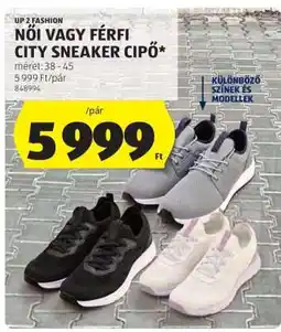 ALDI Női vagy férfi city sneaker cipő ajánlat