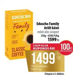 Coop Eduscho Family őrölt kávé ajánlat