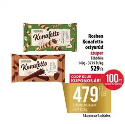 Coop Roshen Konafetto Ostyarud ajánlat
