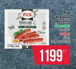 Coop Pick Pickolino sertés virsli ajánlat