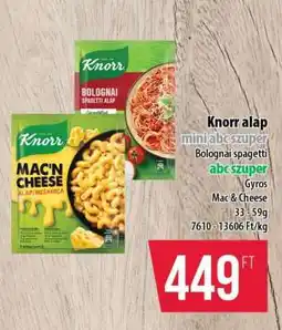 Coop Knorr alap ajánlat