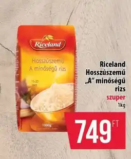 Coop RICELAND HOSSZÚSZEMŰ A MINŐSÉGŰ RIZS ajánlat