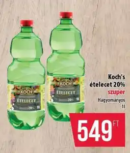 Coop Koch's ételecet 20% ajánlat
