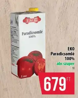 Coop EKO Paradicsomlé 100% ajánlat