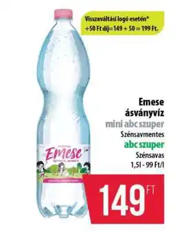 Coop Emese ásványvíz ajánlat