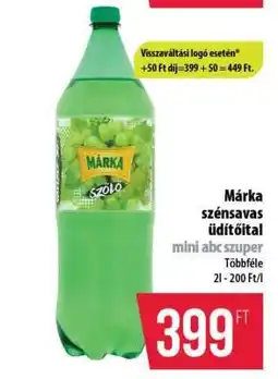Coop Márka Szénsavas Üdítőital ajánlat