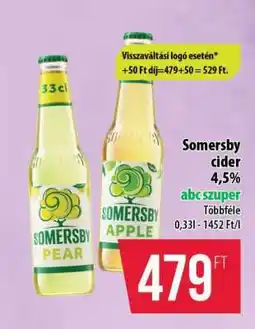 Coop SOMERSBY Cider ajánlat