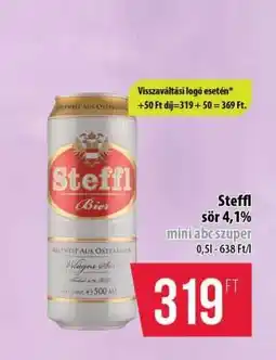 Coop Steffl sör 4,1% ajánlat