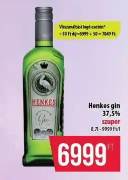 Coop Henkes Gin ajánlat