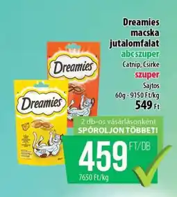 Coop DREAMIES Macska jutalomfalat ajánlat
