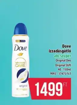 Coop Dove izzadásgátló ajánlat