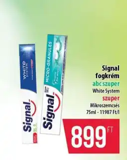 Coop Signal fogkrém ajánlat