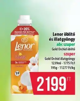 Coop Lenor Öblítő és Illatgyöngy ajánlat