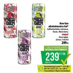 Coop New Gen alkoholmentes ital ajánlat