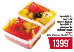 Coop Sajttal töltött vegyes tál fűszeres olajban ajánlat