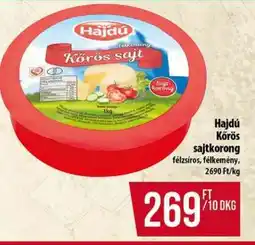 Coop Hajdú Körös sajtkorong ajánlat