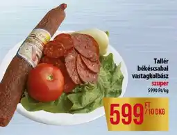 Coop Tallér békéscsabai vastagkolbász ajánlat