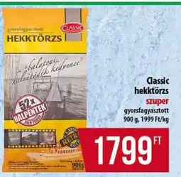 Coop Classic hekk törzs ajánlat