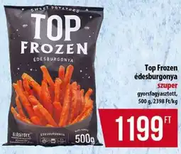 Coop Top Frozen édesburgonya ajánlat
