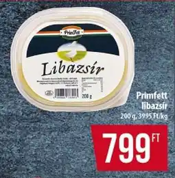 Coop PRIMFETT Libazsír ajánlat