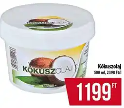 Coop Kókuszolaj ajánlat