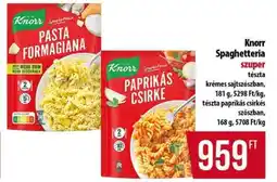 Coop Knorr Spaghetteria szuper ajánlat