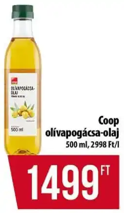 Coop Coop olívapogácsa-olaj ajánlat