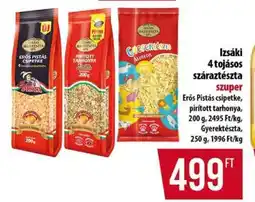 Coop Izsáki 4 tojásos száraztészta ajánlat