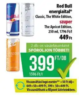 Coop RED BULL Energiaital ajánlat
