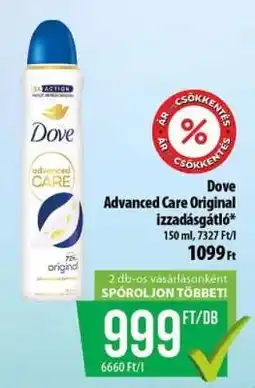 Coop Dove Advanced Care Original izzadásgátló ajánlat