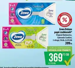 Coop Zewa Deluxe papír zsebkendő ajánlat