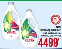 Coop ARIEL Folyékony mosószer ajánlat