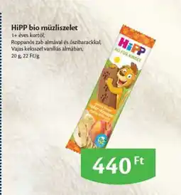 EcoFamily HiPP bio müzliszelet ajánlat