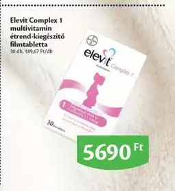 EcoFamily Elevit Complex 1 multivitamin étrend-kiegészítő filmtabletta ajánlat