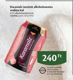 EcoFamily Karamalz ízesített alkoholmentes maláta ital ajánlat