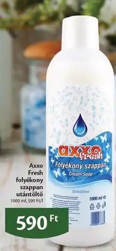 EcoFamily Axxo Fresh folyékony szappan utántöltő ajánlat