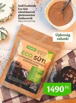 EcoFamily Szafi Ecofamily Eco Süti ajánlat