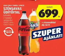 ALDI Coca-Cola / Fanta / Sprite ajánlat