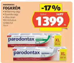 ALDI PARODONTAX Fogkrém ajánlat